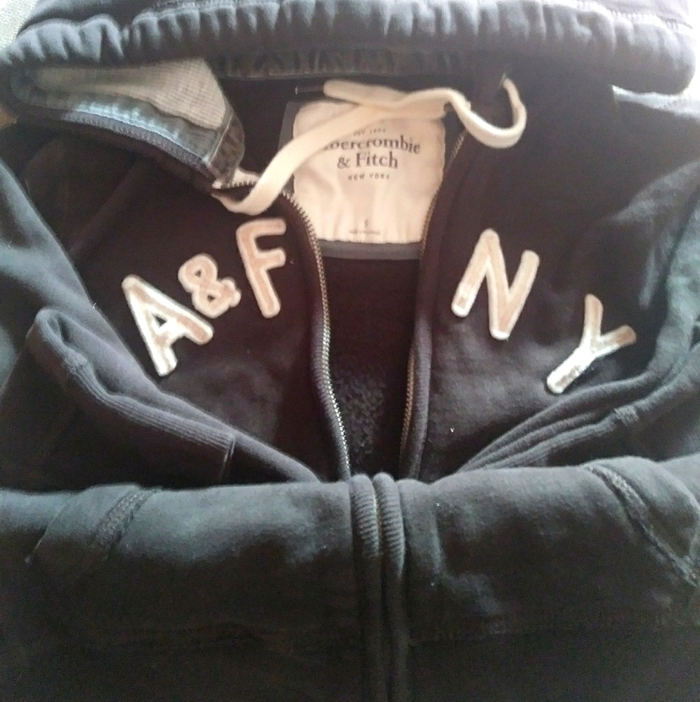 Abercrombie & Fitch Sm Full zip hooded Sweatshirt